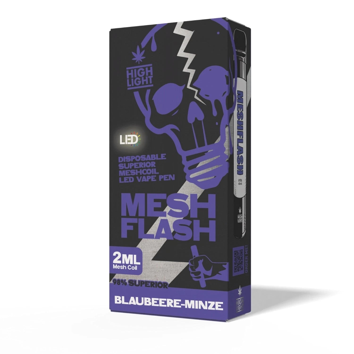 Meshflash 98% Superior Einweg Vape 2ml (verschiedene Sorten) Meshflash